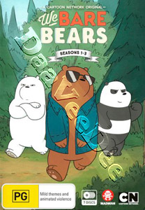 We Bare Bears - Seasons 1-3 - 7-DVD Set (DVD)